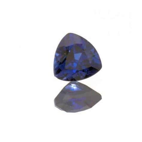 Lab Created Blue Sapphire Trillions Jamming Gems