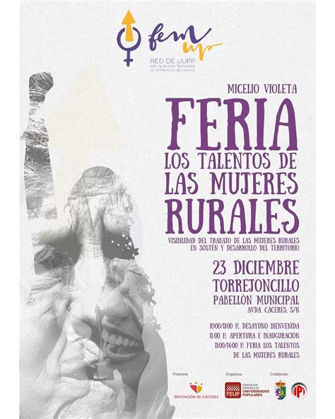 FERIA DE LOS TALENTOS DE LAS MUJERES RURALES: MICELIO VIOLETA