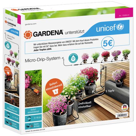 Gardena Micro Drip System Start Set Pflanztöpfe S 13000 51 Voelkner