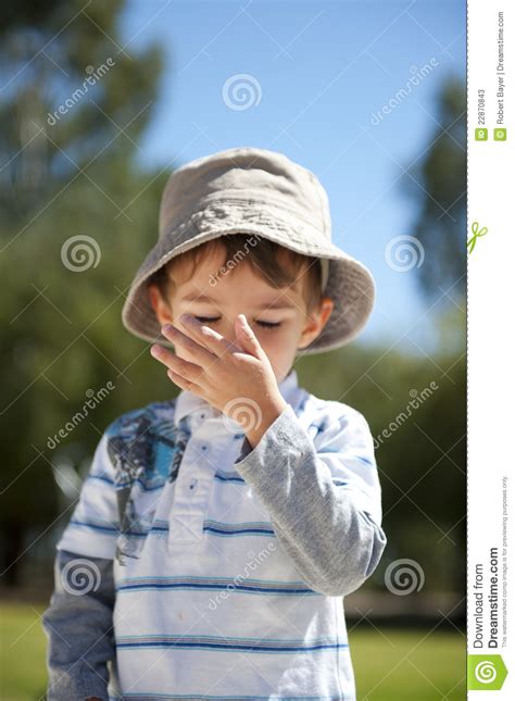 Sad Boy Stock Image Image Of Little Expression Child