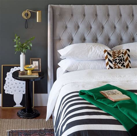 Blackwhitegreygoldgreen Gray Master Bedroom Gray Bedroom