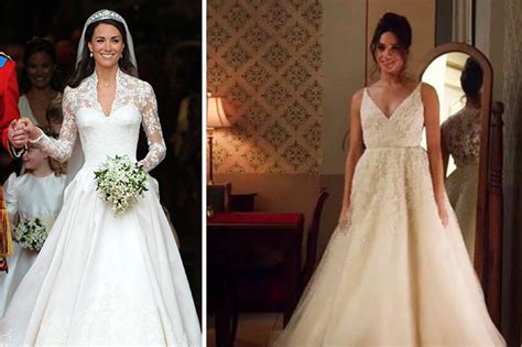 Meghan Markle Wedding Dress Revealed Prince Harrys Fiancée To Copy
