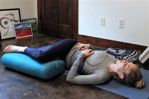 Supported Supine Spinal Twist Mariah Yoga Restorative Yoga Restorative Yoga Sequence