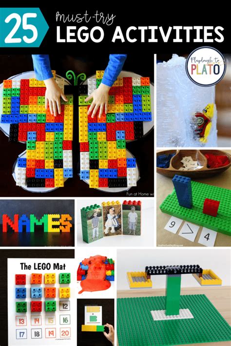 Must Try LEGO Activities Playdough To Plato
