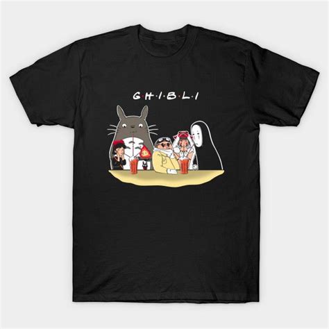 Ghibli Studio Ghibli Mashup T Shirt T Shirt Diy T Shirt Shorts T