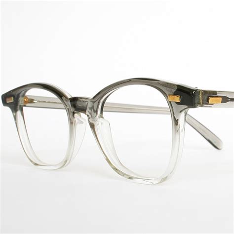 Vintage 50s Mens Grey Fades Eyeglasses New By Vintagecateyeglasses