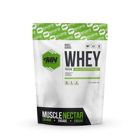 Muscle Nectar Mn 100 Whey Protein Powder Blend Of Concentrate
