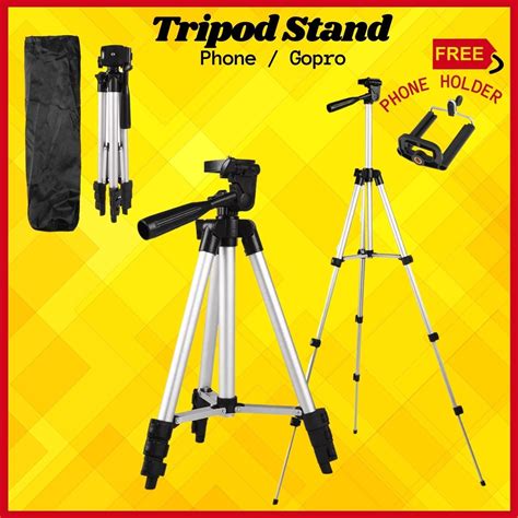 Portable Tripod 3110 Lightweight Aluminium Alloy Tripod Stand For