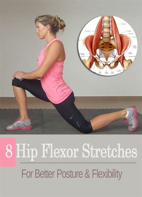Pin On Hip Flexor Stretches