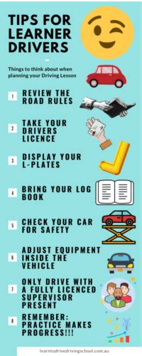 Tips For Learner Drivers Learn To Drive