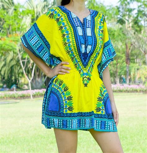 Womens African Dashiki Shirt African Dashiki Dress Poncho Etsy African Dashiki Shirt