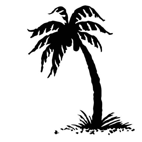Free Printable Palm Leaf Stencil