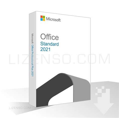 Microsoft Office 2021 Standard 1 Device Perpetual License Lizenso