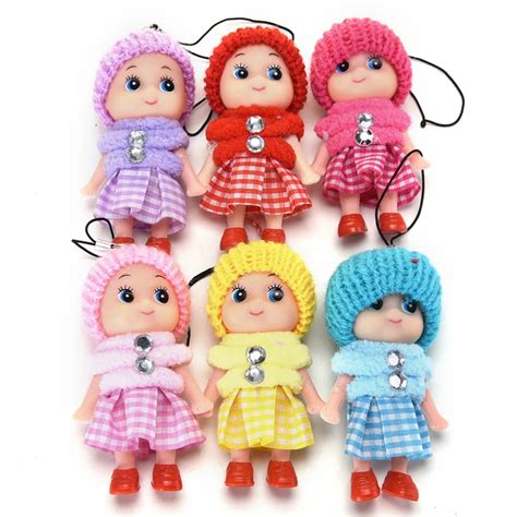 2016 Mini Doll For Girls Colors Random Babies Children Kids Toys Soft