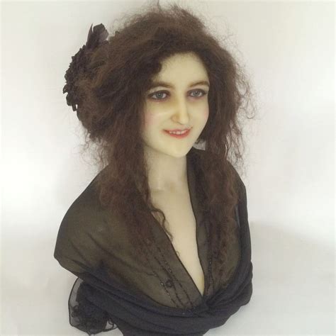 french 1900 wax life size wax bust mannequin doll museum piece vintage mannequin mannequins