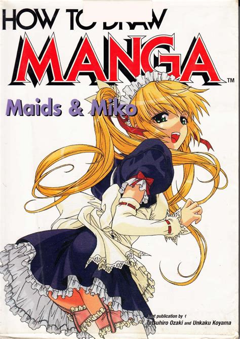 How To Draw Manga Vol 11 Maids Amp Amp Miko