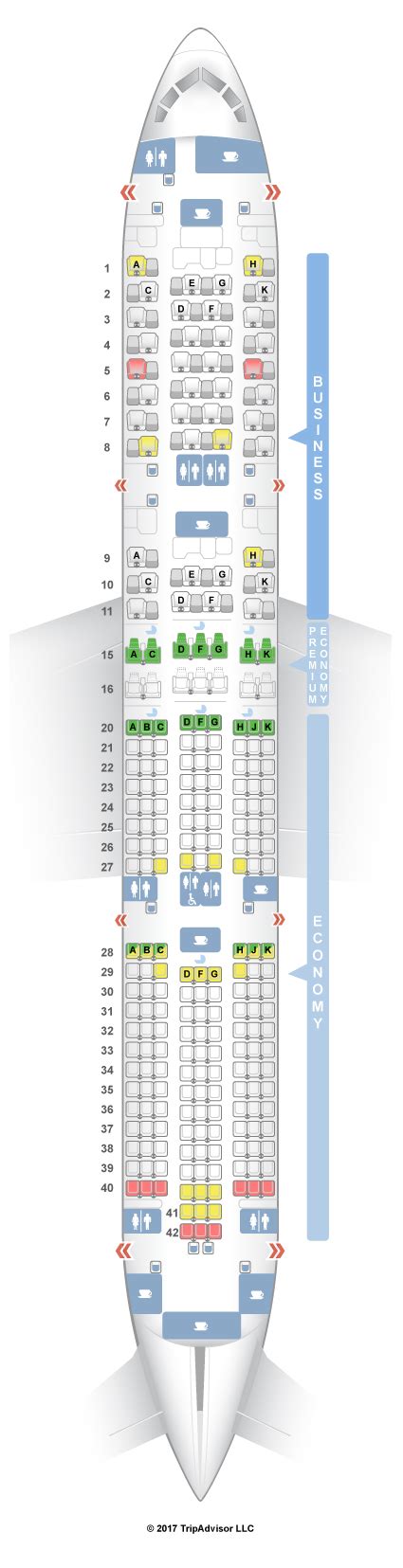 Seatguru Seat Map Ana Boeing 787 900 789 V2 International