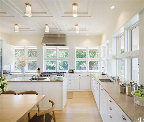 Their range of cabinetry from modern and sleek to detailed and sophisticated can easily work within more contemporary or traditionally styled homes. To maximize the light and views, there are no upper cabinets in this New Jersey kitchen by ...
