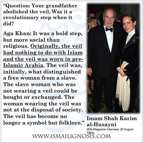 Why Dont Ismaili Women Wear Hijabs Veils Ismaili