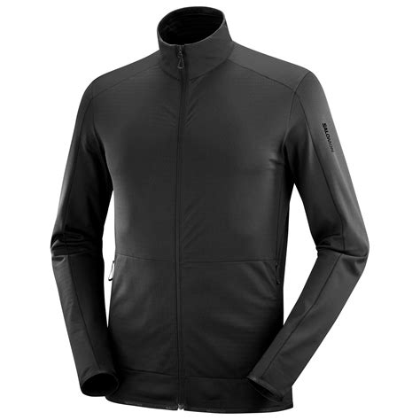 Salomon Essential Lightwarm Lc1862 Fleece Jacket Mens Buy Online