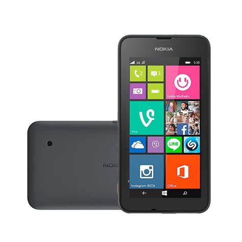 O nokia lumia 530 é o smartphone mais básico da linha com windows phone 8.1, da microsoft. Celular Nokia 530 Lumia Negro - U$S 75,99 en Mercado Libre