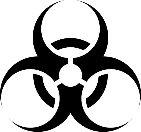 Biohazard Sign Png Photo Png Mart