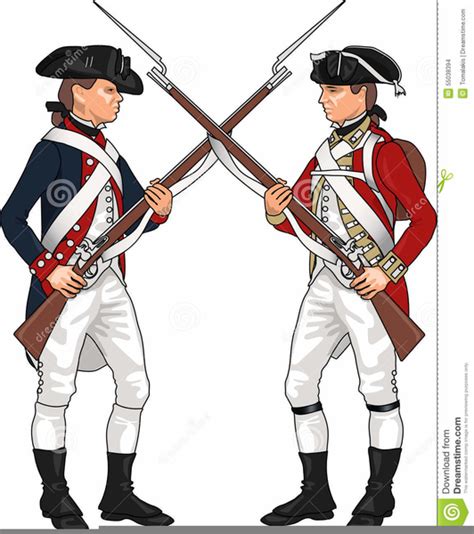Revolutionary War Clipart Soldiers Free Images At Vector
