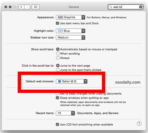 Before you can start using the mail extension, however, you'll need. Change the Default Web Browser in Mac OS X