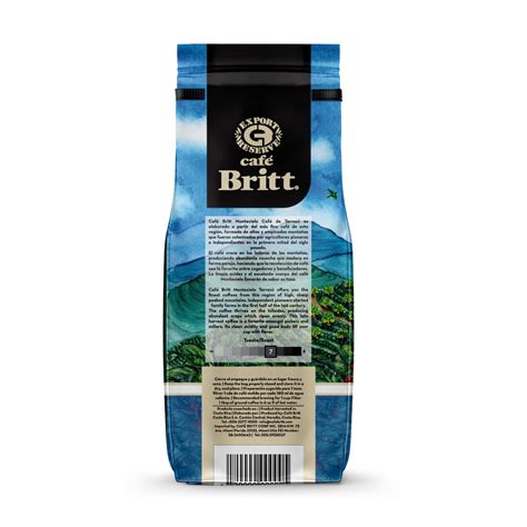 Costa Rican Montecielo Gourmet Coffee Premium Tarrazú Blend Café Britt