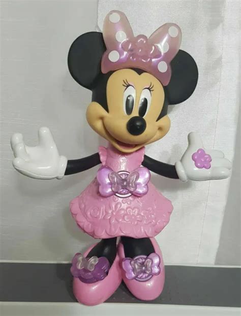 Disney Junior Bloomin Bows Minnie Mouse Singing Figure Doll Fisher