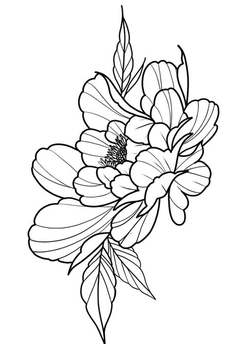 Peony Tattoo Design Japanese Flower Tattoo Peony Flower Tattoos