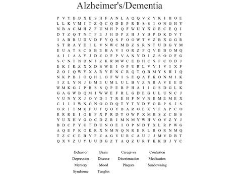 Printable Word Games For Dementia Patients Free Resources For