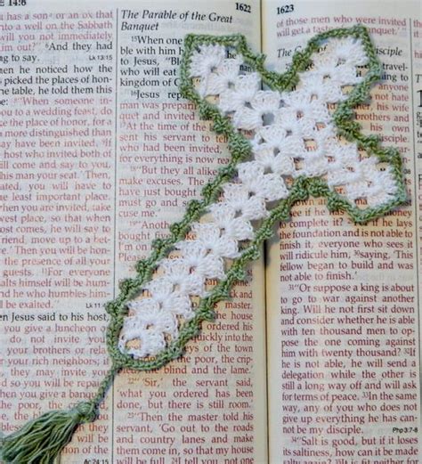 This bookmark tends to curl up but will lay flat after placing it in a book for a while. Crochet Cross Bookmark Pattern PDF Pattern 100