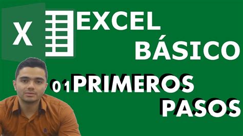 Cómo usar Excel Básico 01 Primeros Pasos Para principiantes YouTube