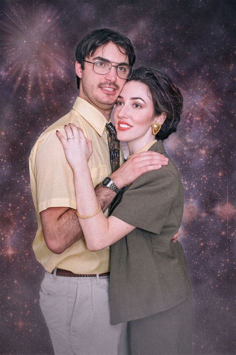 80s Themed Couple Photoshoot