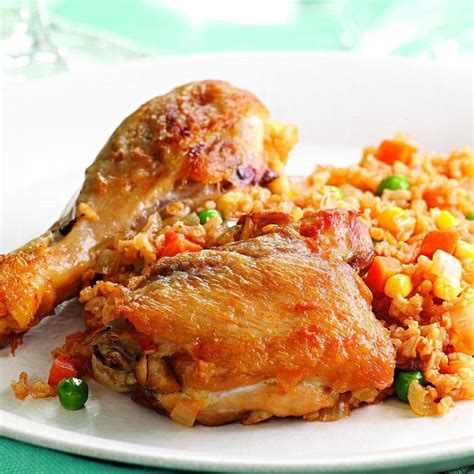 Arroz con pollo, which is also known as rice with chicken, is easy to make and a great dish for the busy mom or dad. Arroz Con Pollo