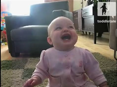 Baby Laughs At Dog Eating Popcorn Video