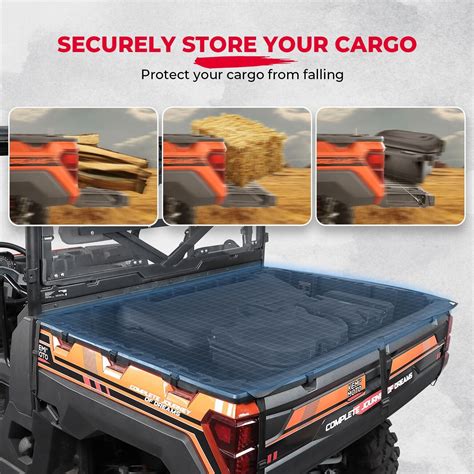 Soft Cargo Bed Cover Canvas Cover For 2017 2025 Polaris Ranger Xp 1000