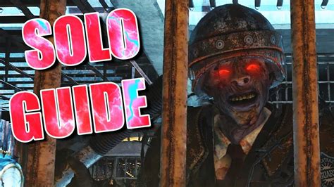 Solo Easter Egg Guidetutorial Blood Of The Dead Youtube