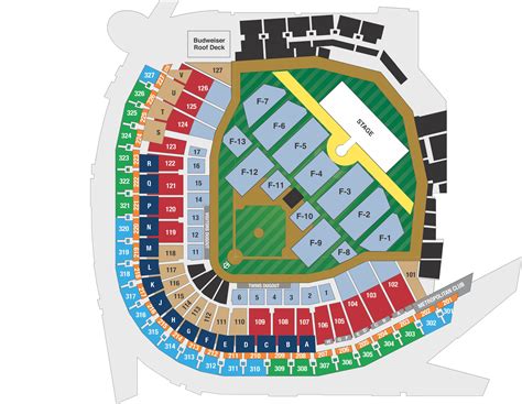 14 Target Field Seat Map Maps Database Source