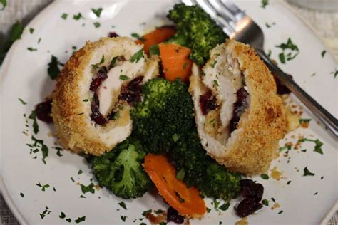 cranberry brie stuffed chicken eat the bite