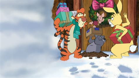 Winnie The Pooh A Very Merry Pooh Year 2002 Backdrops — The Movie