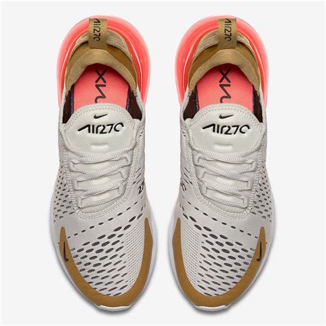 Get excellent traction on basketball and tennis courts. Nike Air Max 270 Flight Gold AH6789-700 - Sneaker Bar Detroit