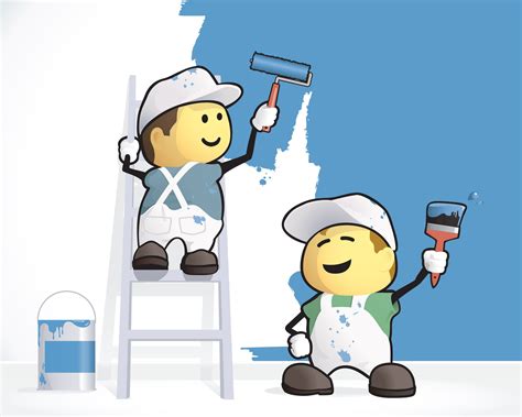 Cartoon Pictures Of Painters Painting Houses At Certapro Painters Of