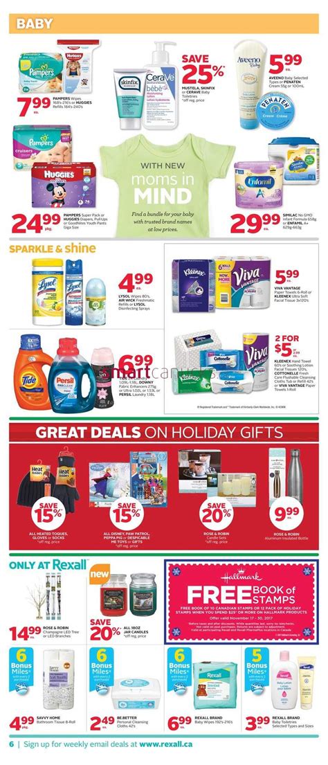 Rexall Drugstore West Flyer November 17 To 23