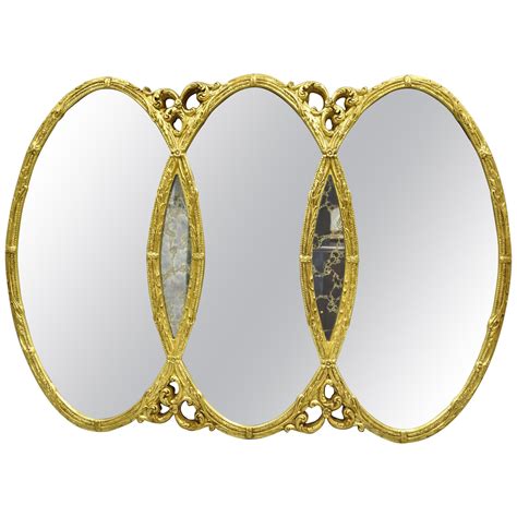 Best 20 Of Triple Oval Wall Mirrors