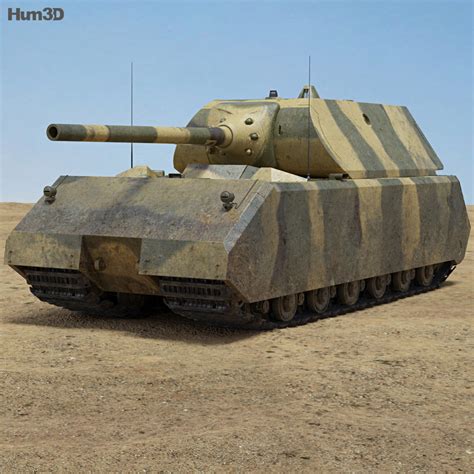 Panzerkampfwagen Viii Maus Tuto3d