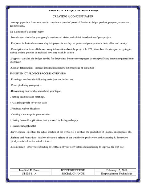 Prior to the women's suffrage movement, women were subordinate to men in most aspects of society. (DOC) Lesson 12: ICT Project for Social Change CREATING A ...