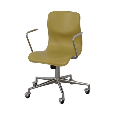 Sufficient storage space for large and important documents. 74% OFF - CB2 CB2 Kinsey Office Chair / Chairs