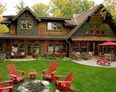 40 Simple Lake House Exterior Designs Inspirations You Will Totally